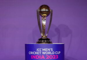 Cricket world cup trophy